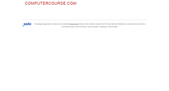Desktop Screenshot of computercourse.com